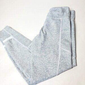 Lilybod Women's XS Leggings Gray White Athletic